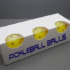 Custom Logo Pickleball Ball with 3 Pieces Pack Box Packaging