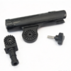 Custom adjustment handle set in black, a molded grip body with a toothed joint and a star knob